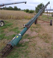 40' Speed King 8 grain auger, pto drive, 80"L