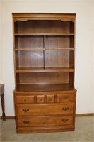 Heywood-Wakefield dresser w/removable bookcase top