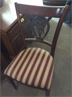 (6) Matching padded chairs