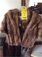 (2) Vintage fur coats