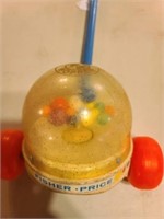 ORIGINAL 1970s Fisher Price Corn Popper Toy