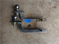 Pair of receiver hitches