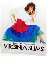 * Virginia Slims Tin Sign