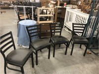 4 restaurant chairs