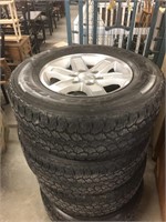 Tires and wheel