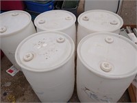 Plastic barrels