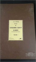 Atlas of Sangamon County  vol 1& 2.