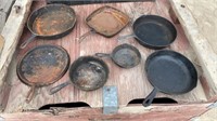 7 Cast Iron Frying Pans