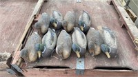 10 Floating Duck Decoys & 8 Goose
