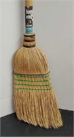 Old straw broom.