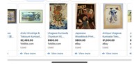DO NOT BID ON THIS LOT - JUST INFORMATION ON ART
