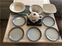 L - MISC LOT OF PLATES & DISHES - SEE PICS