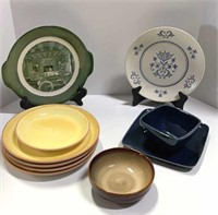 Assorted Plates and Bowls