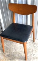 Brown and Black Wood Chair