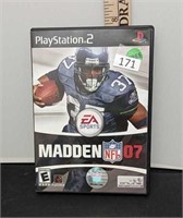 Playstation 2 Madden NFL 07
