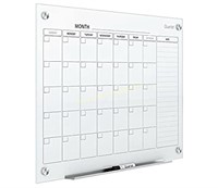 Quartet $208 Retail Magnetic Whiteboard Calendar