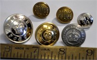 Lot of assorted "Police" buttons