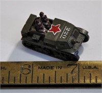 Vintage diecast armored carrier - info