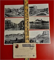 Vintage Knocke, Belgium postcards