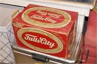Vintage Falls City Beer Case with Bottles