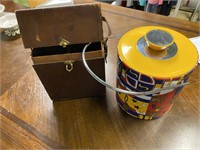 Ice bucket and wine case