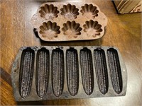 Cast iron muffin and corn bread pans
