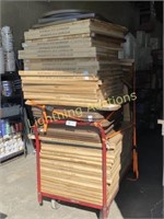 LARGE GROUP OF LAMINATE COMPOSITE TABLES