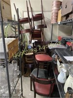 17 ASSORTED RESTAURANT CHAIRS