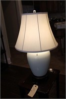 Chinese celadon Table lamp by Hsiao Fang Pottery