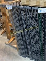 12 STAINLESS STEEL EPOXY COATED WIRE SHELVES