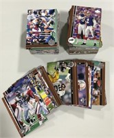 350 Upper Deck foil football cards