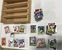 Qty of football cards in box