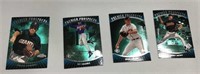 4 Premier Prospect baseball cards
