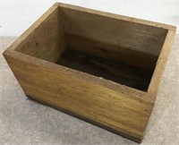 Wood box - no advertising