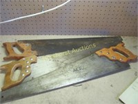3 HAND SAWS - 26" 10PNT ACE HDW. SAW