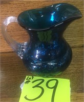 Blue small pitcher