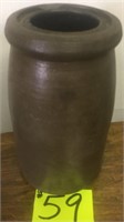 Stone jar 8 1/2in tall