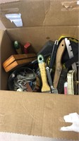 Box of Miscellaneous Carpenters Tools