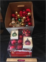 Christmas tree balls.