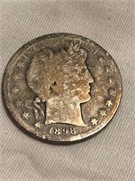 1898 Barber Half Dollar