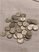 50 Silver Dimes