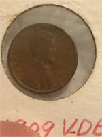 1909 VDB Wheat Penny