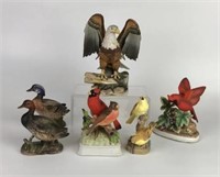 Bird Figurines- includes Gorham, Royal Worcester,