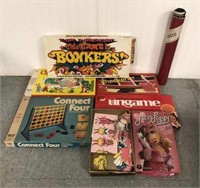 Assortment of Vintage Board Games