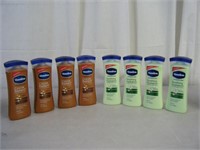 8 count new VASELINE body lotion 10 fl oz