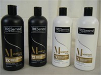 4 count new TRESemme shampoo & conditioner 28 fl z