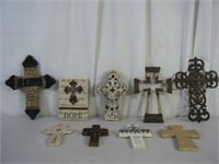 10 count beautiful CROSS / crucifix collection