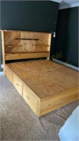 King bed frame hand made