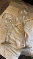 2 Large Candle Holders