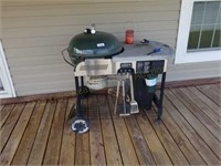 Weber gas grill And accessories